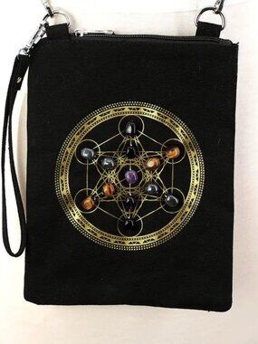 Negative Energy Shield Bag in Cotton Canvas    NEW!